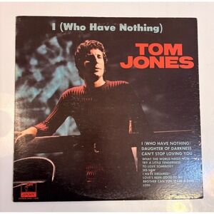 Tom Jones I Who Have Nothing Wales The Land of Song Vinyl Record LP Parrot